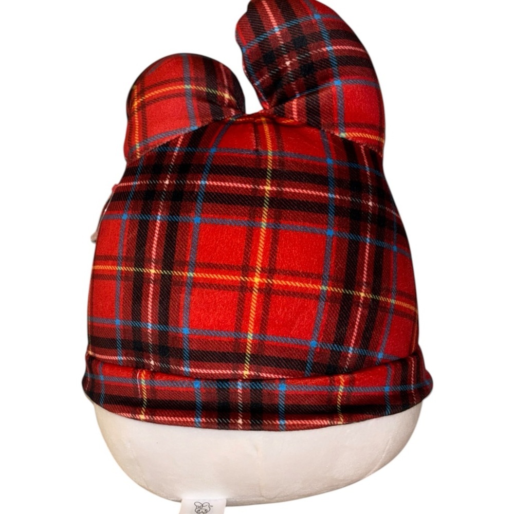 Sanrio My Melody | Squishmallows Plaid Holiday Plush | 11.5” - Picture 4 of 10